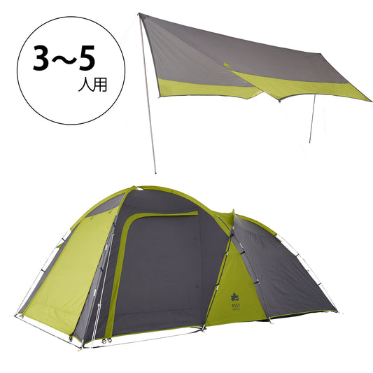 テント&タープセット(3~5人用)